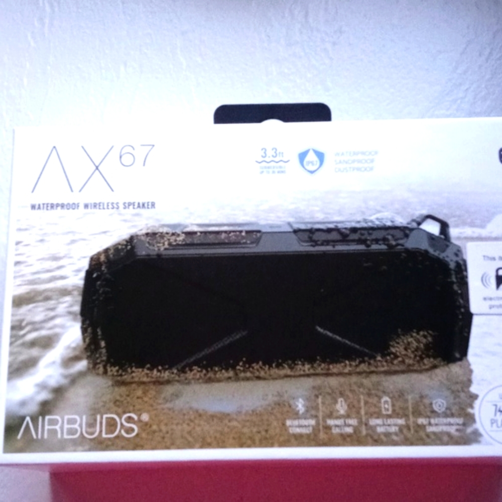 Wireless Bluetooth Speaker Waterproof Radio with Built-In Speakers
